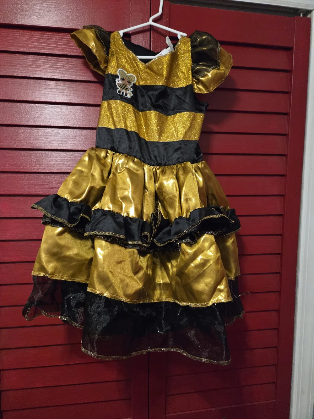 L.O.L. Surprise! Queen Bee Kids Costume - Black & Yellow
